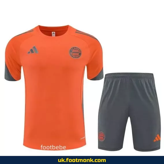 Bayern Munich 2025-2026 away kit orange.