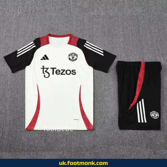 Manchester United Home Kit 2025 2026 White.