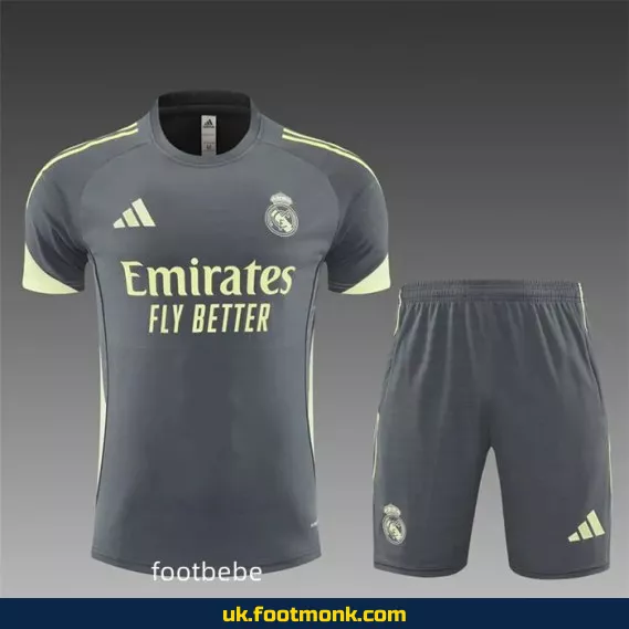 Real Madrid 2025-2026 Dark Gray Kit.