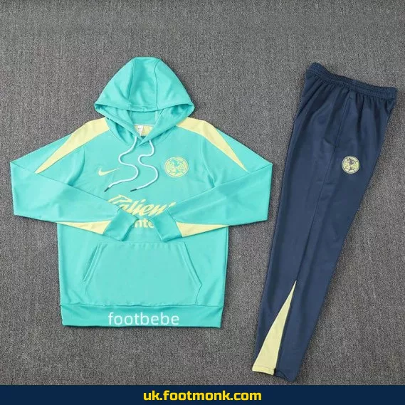 Club América Hoodie Sweat Ensemble 2024 2025 blue.