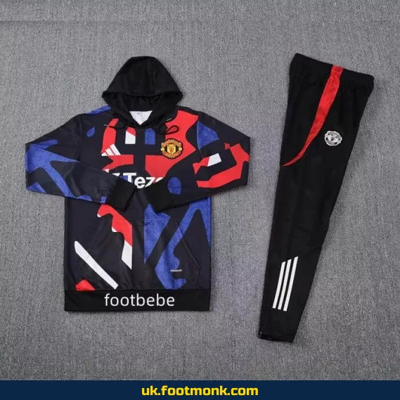 Manchester United 2024 2025 Hooded Sweatsuit Set