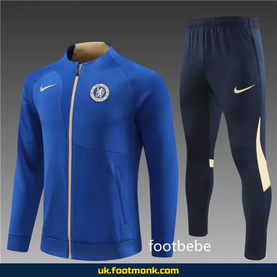 Chelsea set jacket 2023 2024 Men's blue.