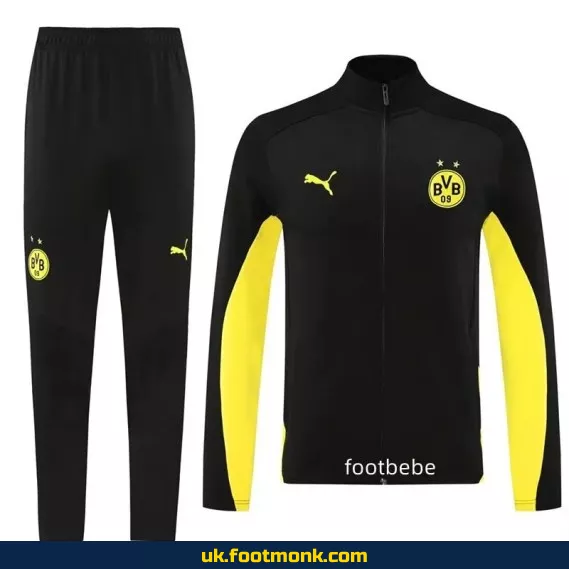 Dortmund 2024 2025 black away kit.