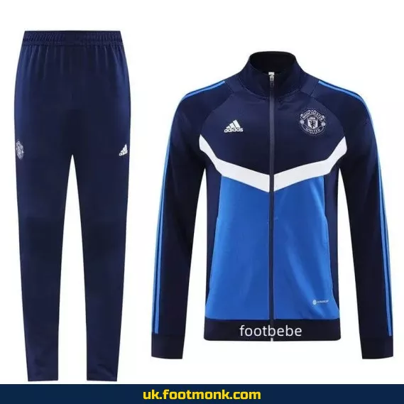 Manchester United 2024 2025 blue home kit.