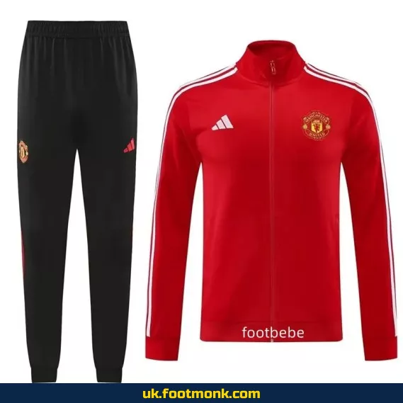 Manchester United 2024 2025 red home kit.