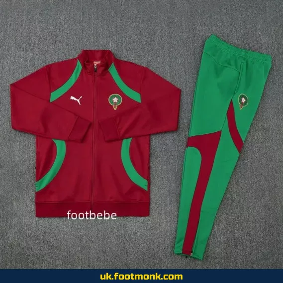 Morocco team jersey 2025 2026 red.