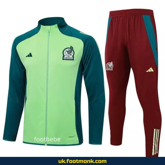 "Set jacket Mexico 2024 2025 green."