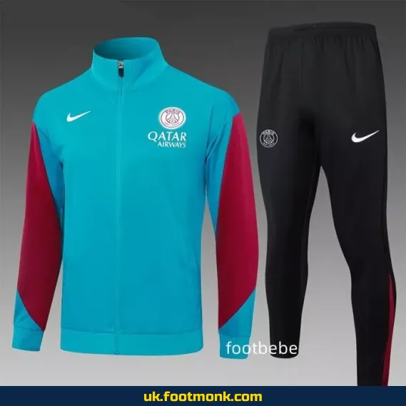 PSG 2024 2025 blue red tracksuit.