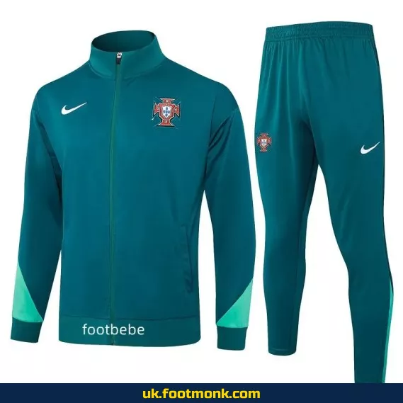 Portugal 2024 2025 blue suit set.