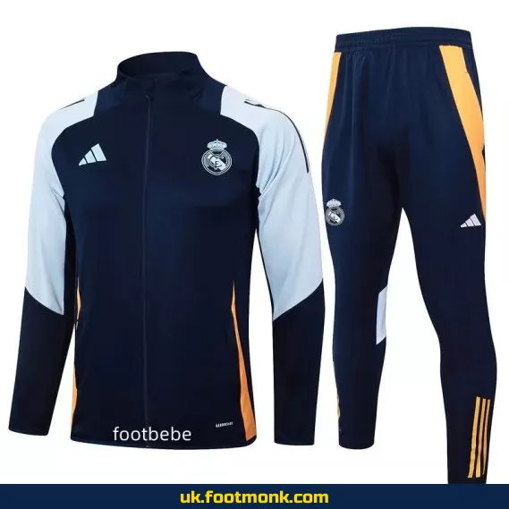 Real Madrid 2024 2025 royal blue home kit.