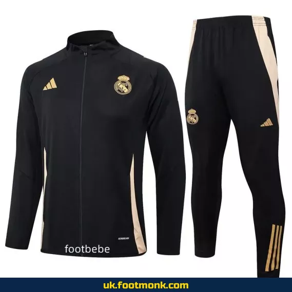 Real Madrid 2024-2025 black away kit.