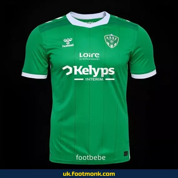 AS Saint-Étienne 2024-2025 home green jersey.