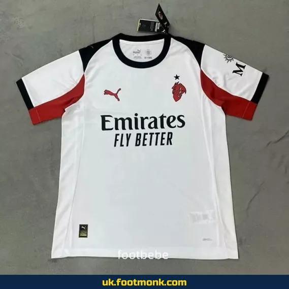 AC Milan 2025 2026 white jersey.