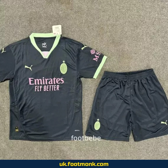 AC Milan Kids Jersey 2024-2025 Third.