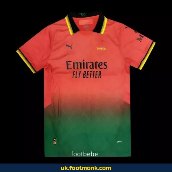 AC Milan OFFWHITE jersey 2025 2026 red special edition.
