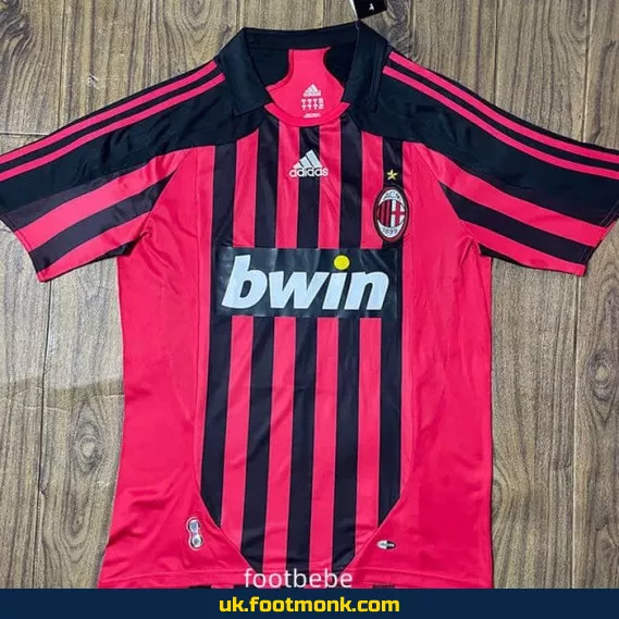 AC Milan Vintage 2007-2008 home jersey.