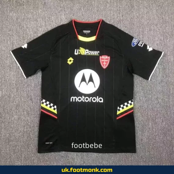 AC Monza 2024-2025 third jersey black.