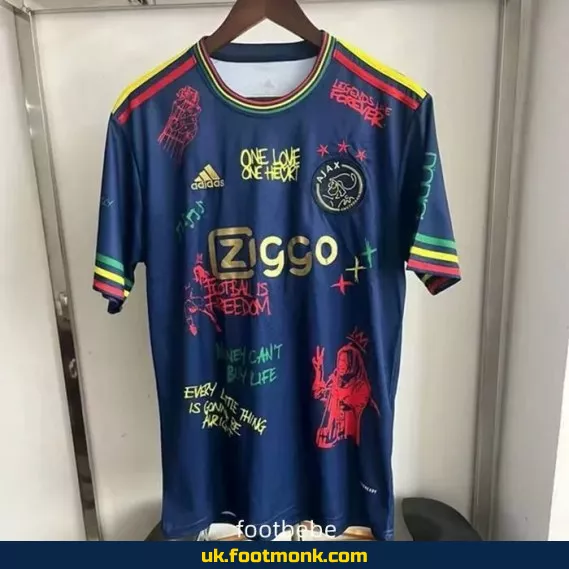 Ajax 2025 2026 blue jersey Special edition.