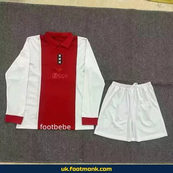 Ajax Kids Jersey 2025 125 Years Long Sleeves.