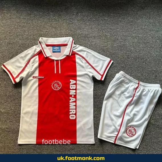 Ajax children's vintage home jersey 1998 1999.