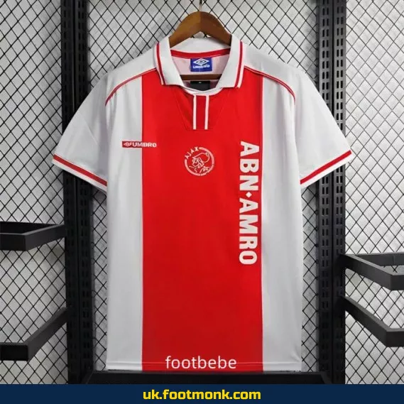 Ajax Vintage 1998 1999 home jersey.