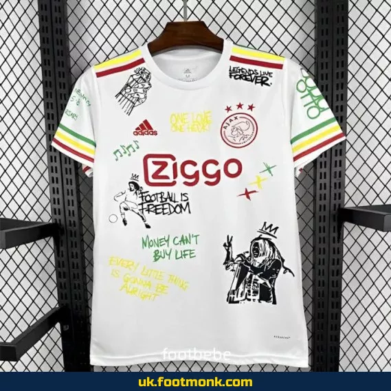 Ajax Vintage Jersey 2021 2022 White.