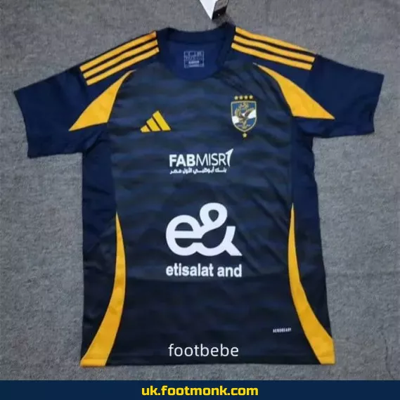 Al Ahly SC 2024-2025 royal blue jersey.