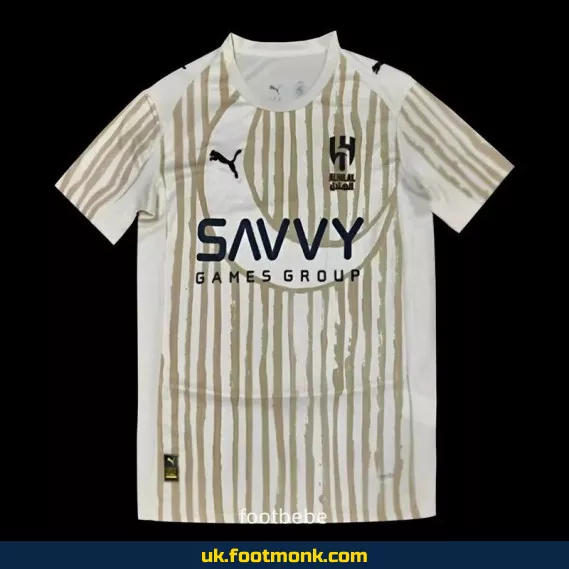 Al-Hilal Saudi 2025 2026 off-white jersey.