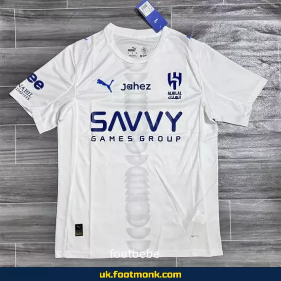 Al-Hilal Saudi 2025-2026 white jersey.