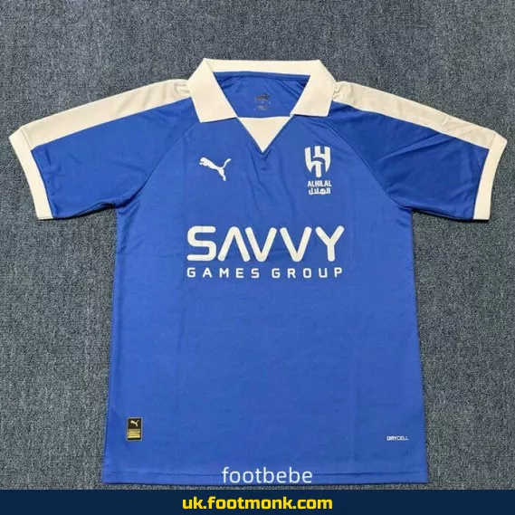 Al-Hilal Saudi 2025 2026 blue jersey.