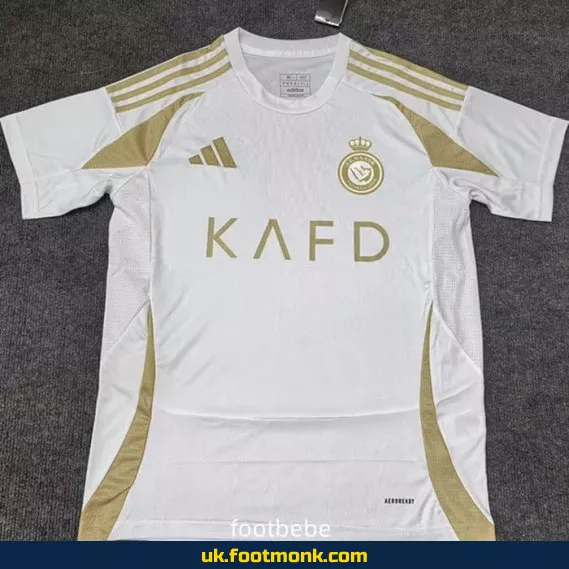 Al-Nassr 2024 2025 Third White Jersey.