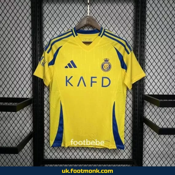 Al-Nassr 2024-2025 home yellow jersey.