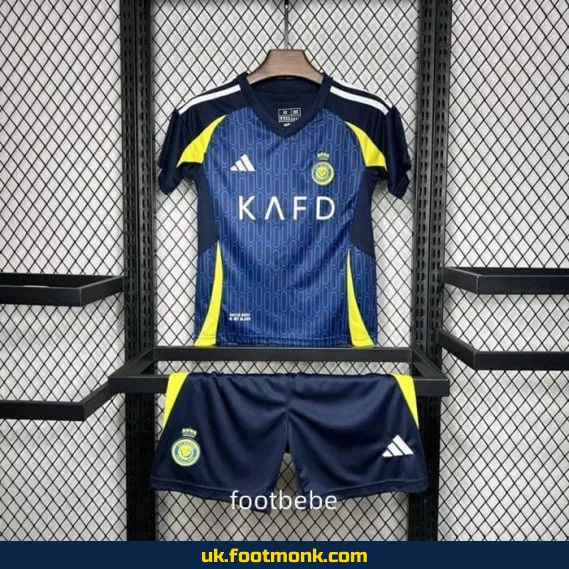 Al-Nassr Kids Away Jersey 2024 2025.