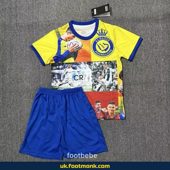Al-Nassr Kids Jersey 2025 2026 CR7 Special Edition B.
