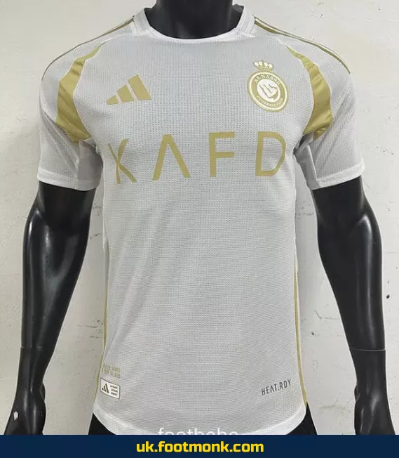 Al-Nassr 2024-2025 Third White Match Jersey.