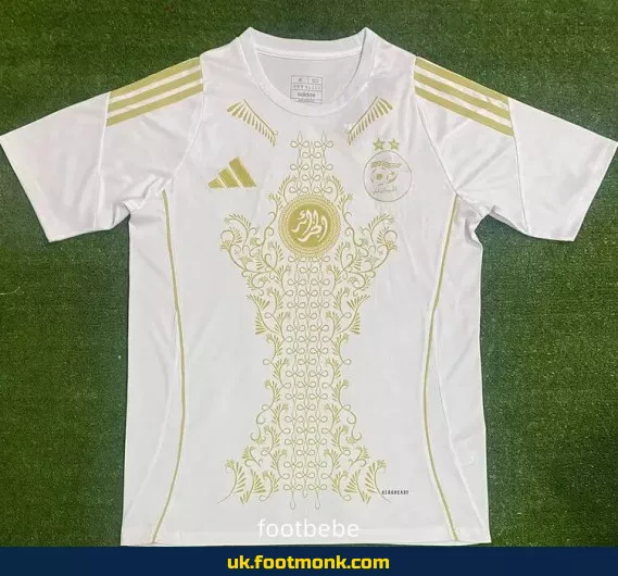 Algeria jersey 2024 2025 white special edition.