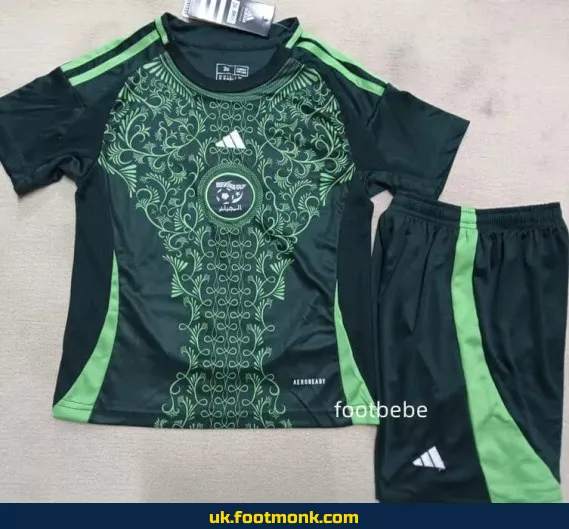 Algeria away jersey for kids 2024 2025.