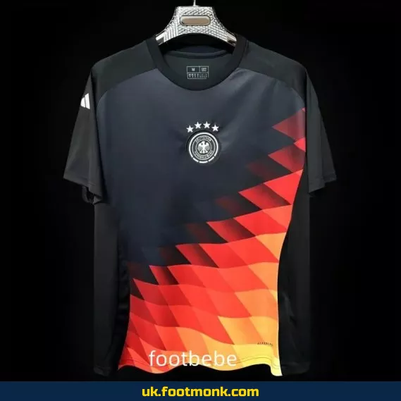 Germany 2024 black training jersey.