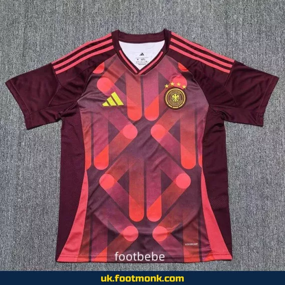 Germany 2025 away red jersey.