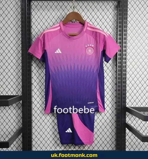 Germany away jersey Euro 2024 kids purple.