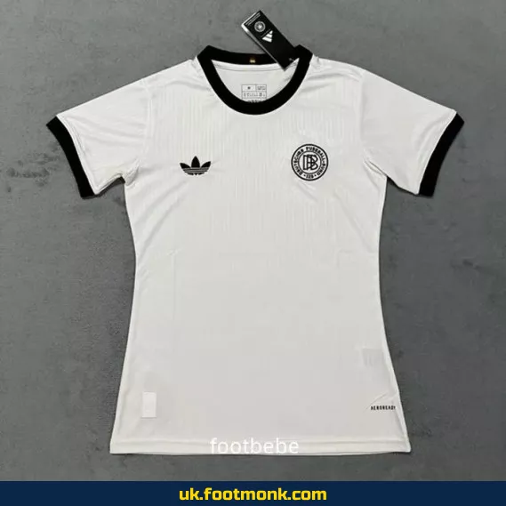 Germany Women's 2024 Home Jersey 125 Years White.