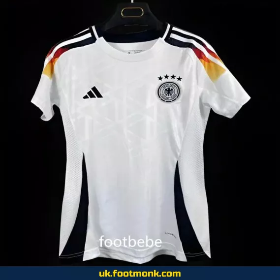Germany Women's Home Jersey 2024 White.