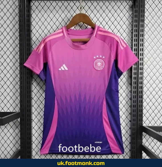 Germany Women's 2024 away jersey Purple.