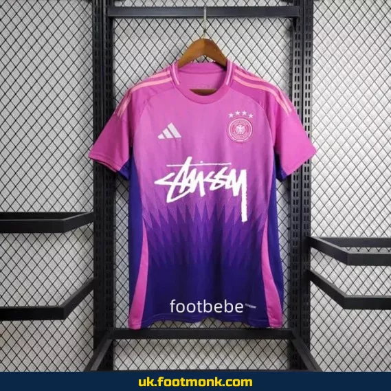 Germany jersey Stussy 2024 away Purple.