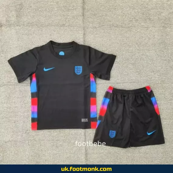 England kids' jersey 2025 black.