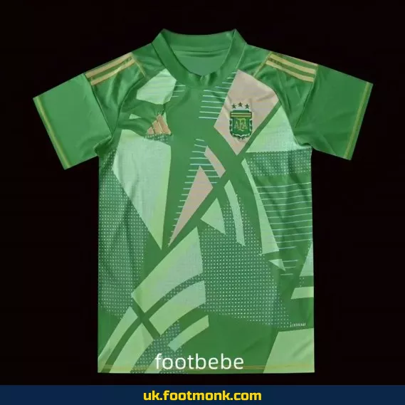 Argentina 2024 goalkeeper jersey green.