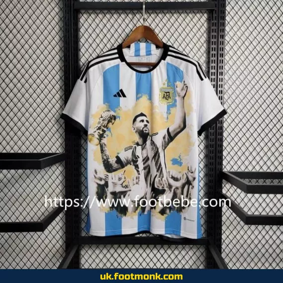 Argentina jersey 3 stars 2022 Champion edition.