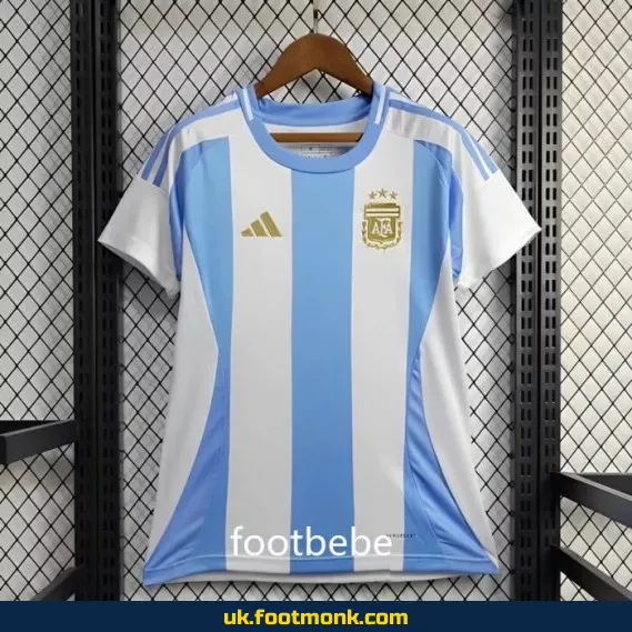 Argentina Women's Home Jersey 3 Stars 2024.