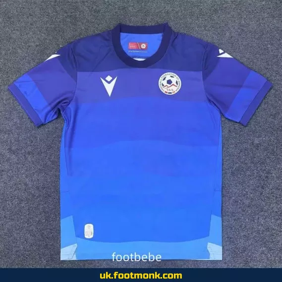 Armenia 2025-2026 third blue jersey.