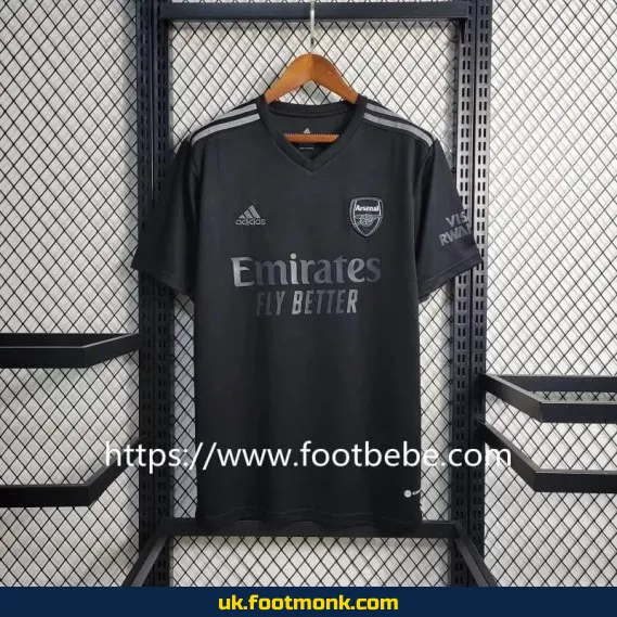 Arsenal 2023 2024 black jersey.